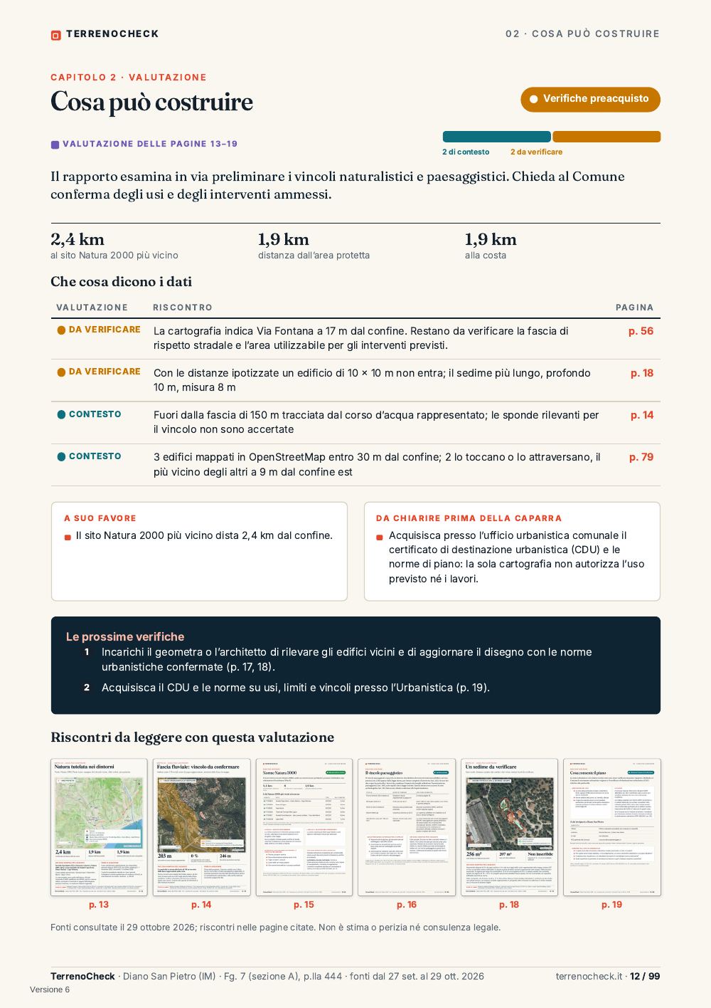 Pagina 12: Valutazione