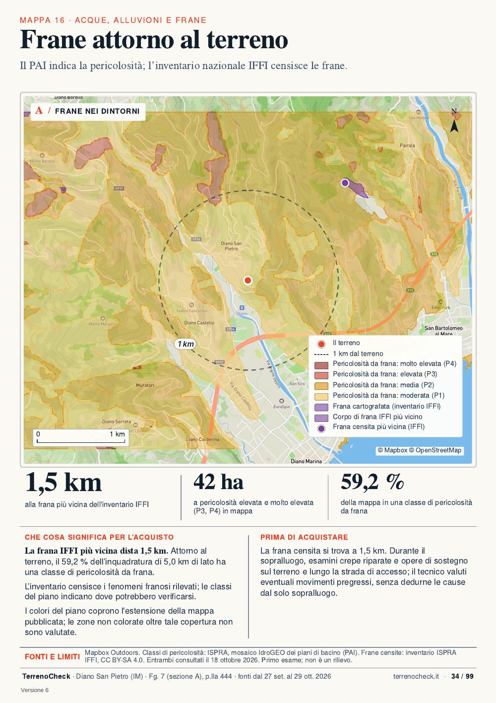 Pagina 34: Frane attorno al terreno