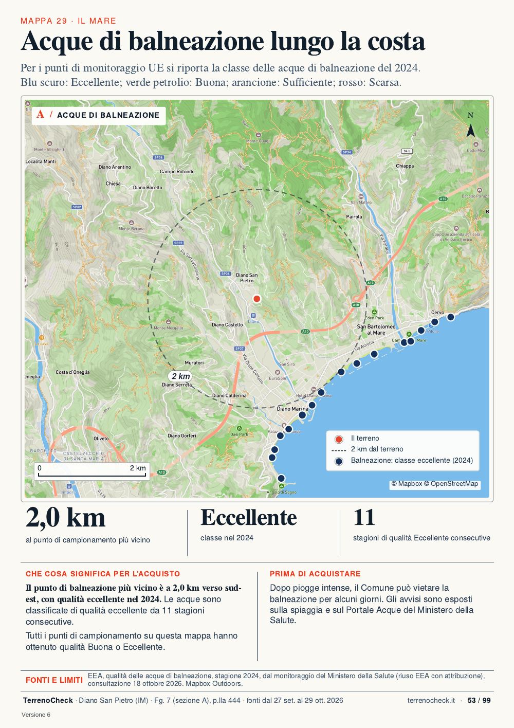 Pagina 53: Acque di balneazione lungo la costa