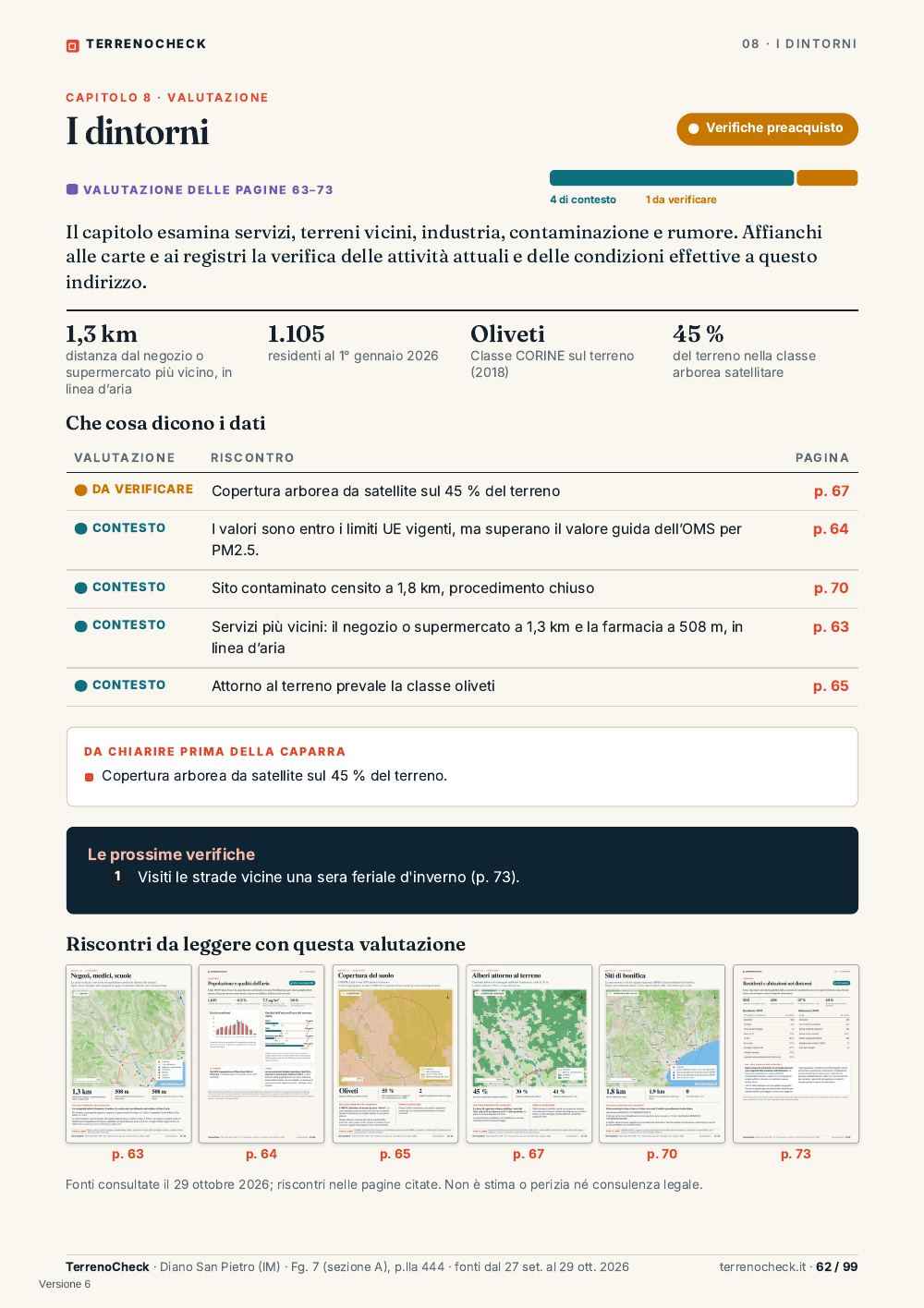 Pagina 62: Valutazione