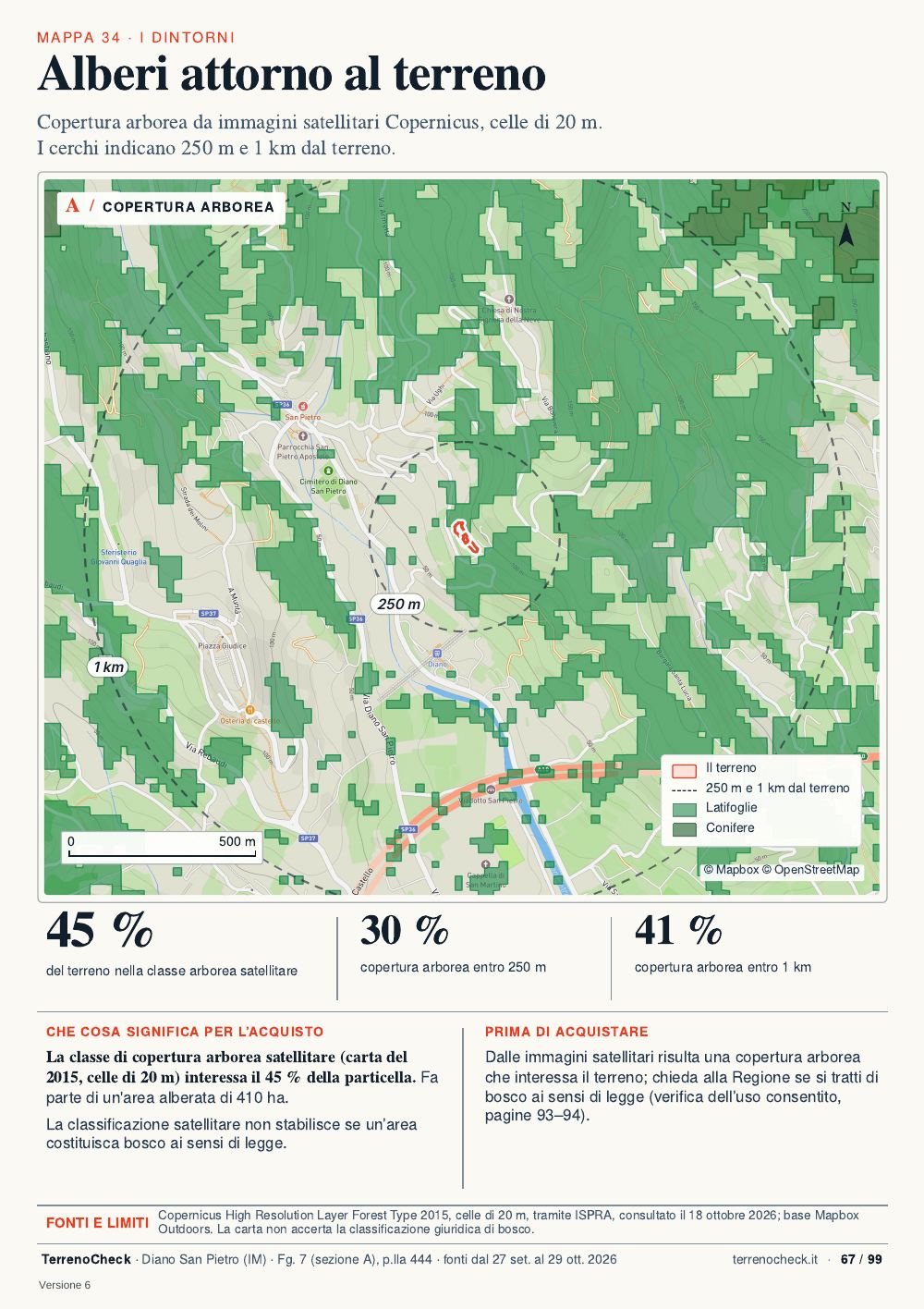 Pagina 67: Alberi attorno al terreno